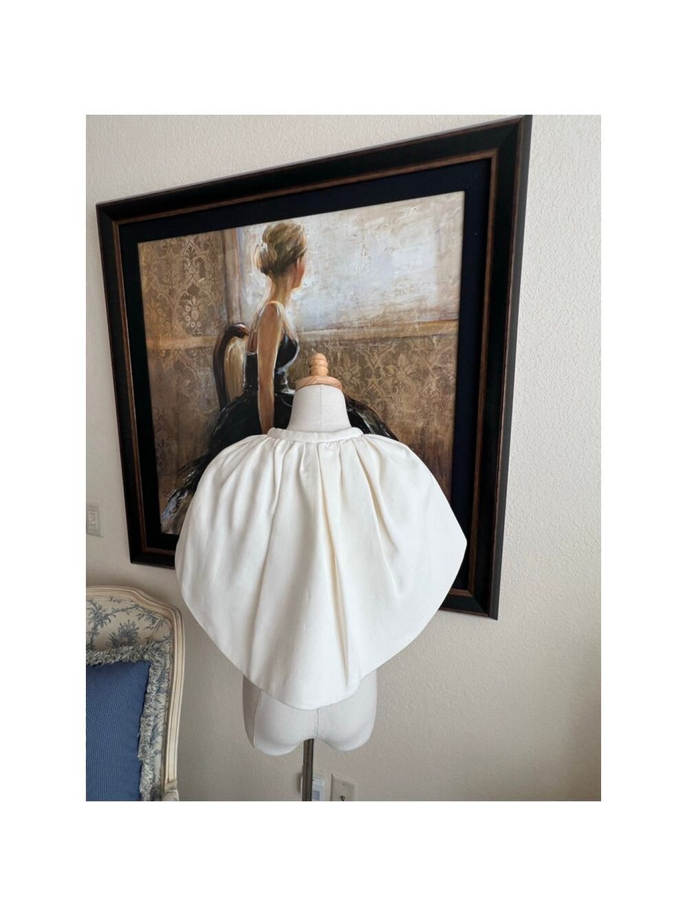 NWT Women's Burberry Ivory OneSize Shrug - Picture 4 of 5